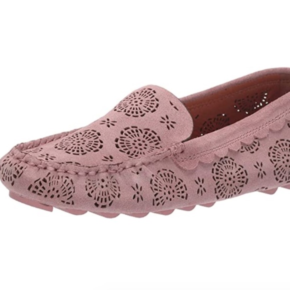 NIB Coach Crosby Driver Loafer Dusty Rose Wmns 5B - Picture 1 of 7